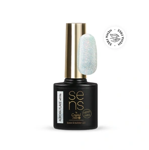 Crystal Nails Sens Aaurora Flake Hema Free base&builder gel - white 10ml főképe